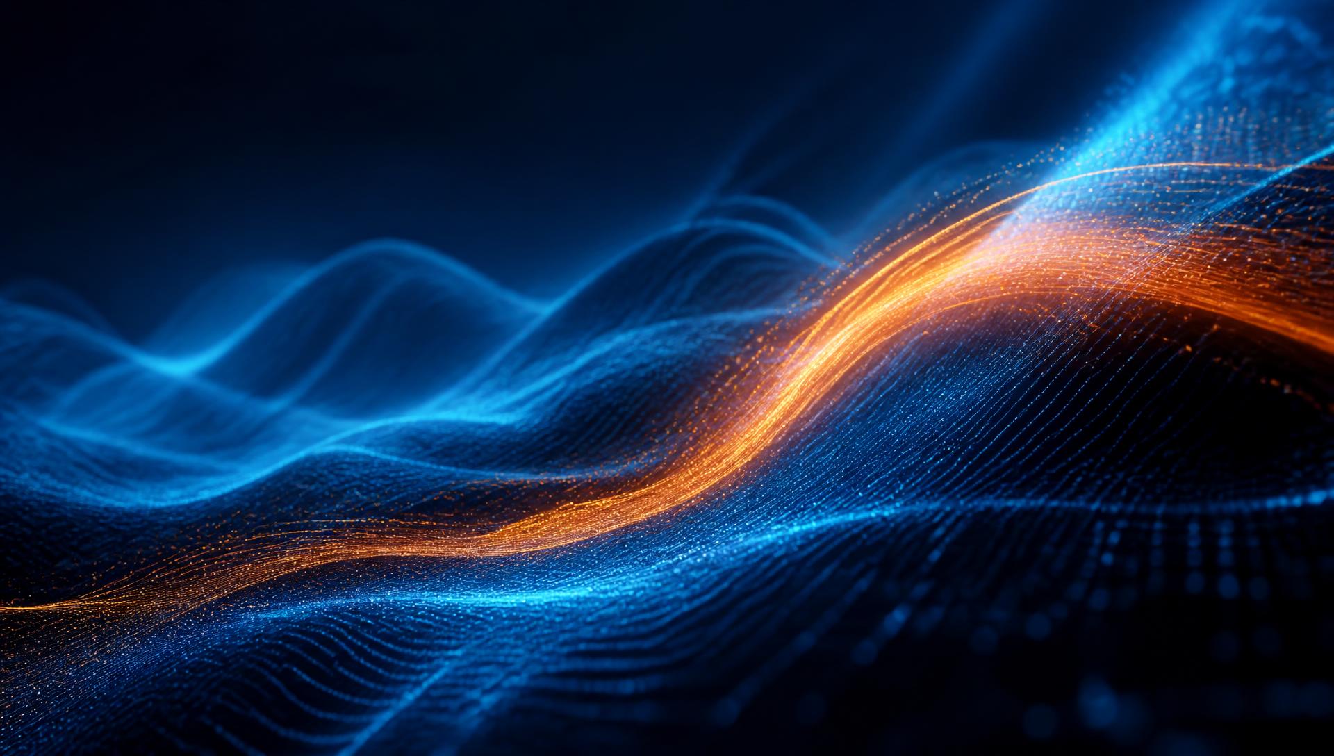 Flux de données lumineux entre infrastructure et usages métiers